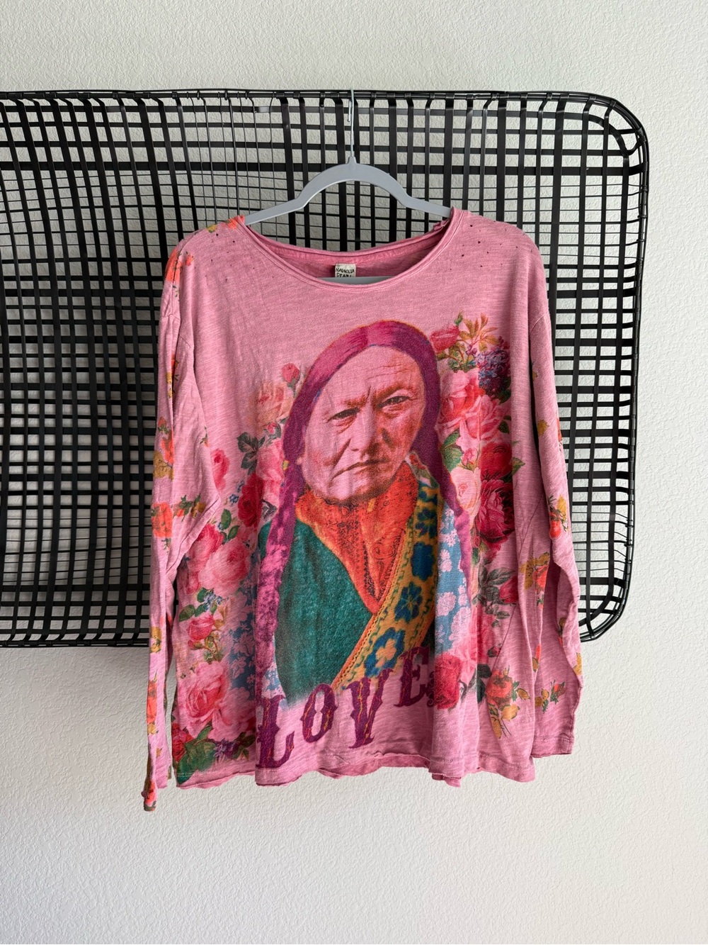 Magnolia Pearl brave love Iggo long sleeve Tshirt Native American